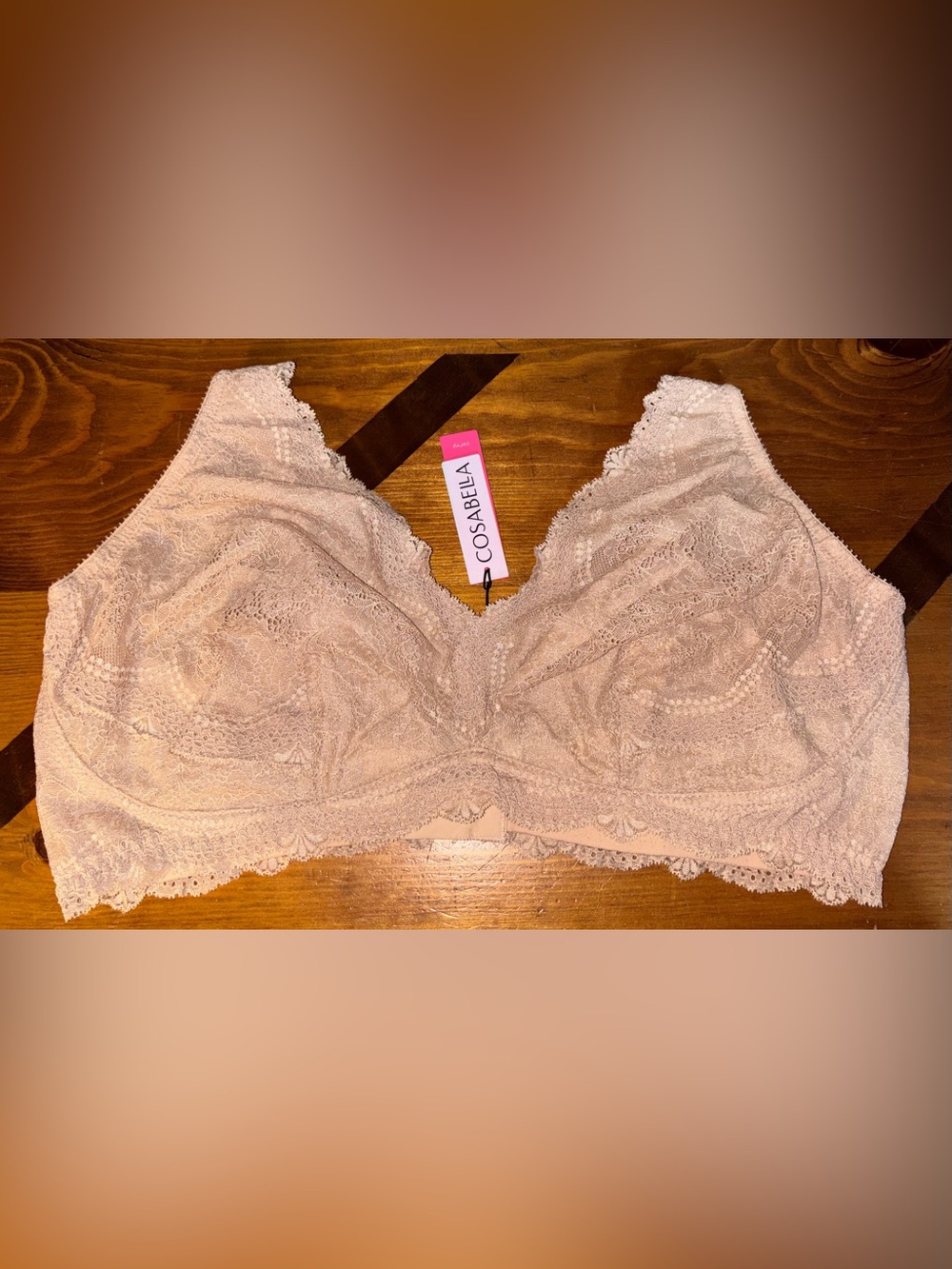 Cosabella Forte Curvy Longline Bralette in Sette Size XL NWT